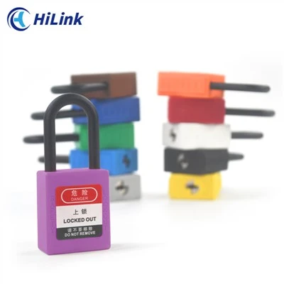 Vjola tan-Nylon Shackle Loto Padlock